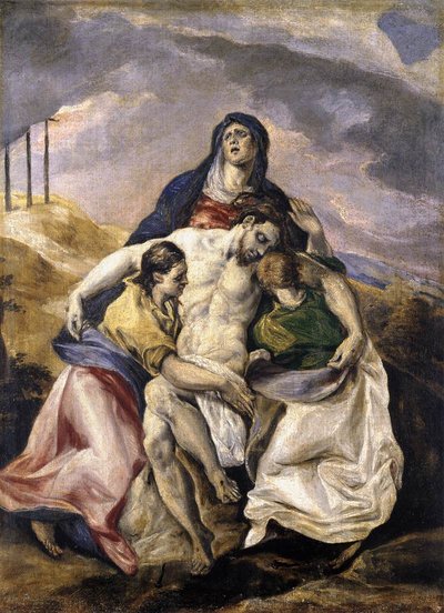哀れみ 作： El Greco